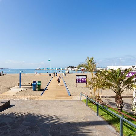 Classbnb - Seafront Studio With Beach View In The Center Of Los Cristianos 洛斯克里斯蒂亚诺斯 外观 照片